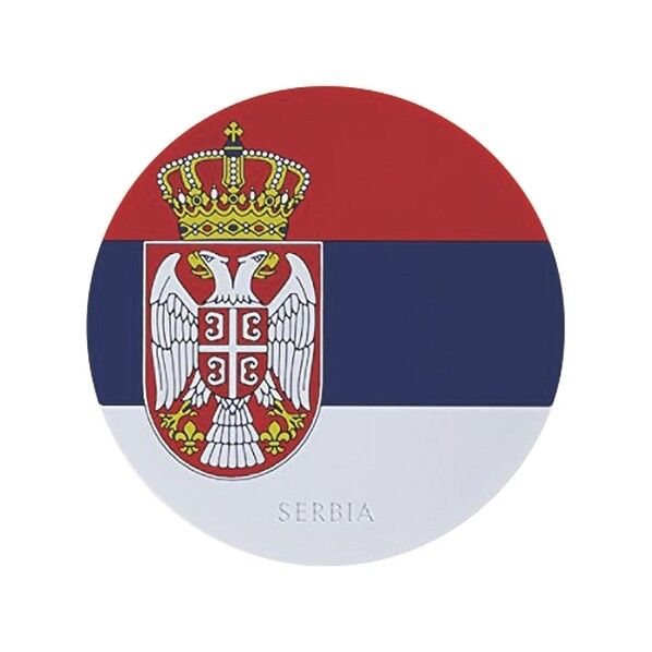 ワールドフラッグコースター セルビア
