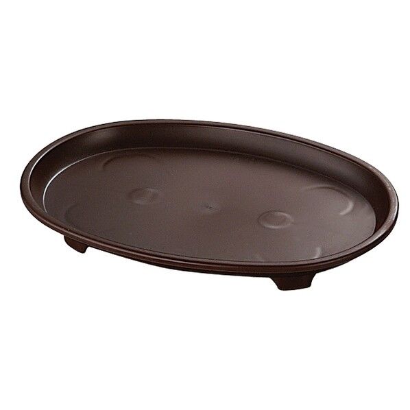 新樹 受台小判 8寸 烏泥