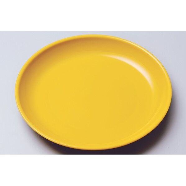 No1711Y ポリプロ給食皿15cm φ150x20 イエロー 1点