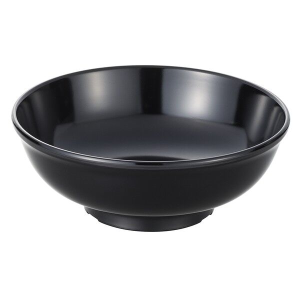 胴張り丼(小) 194φx72 黒 BL-16 1点