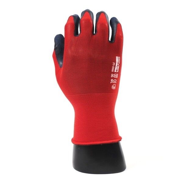 フレックスライトNR 18G天然ゴム背抜き LL