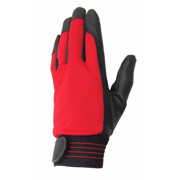 PU甲メリヤスマジック付手袋 S