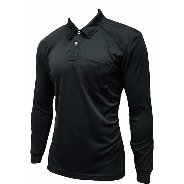 bisline 吸汗速乾ポロ 長袖 L