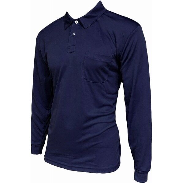 bisline 吸汗速乾ポロ 長袖 3L