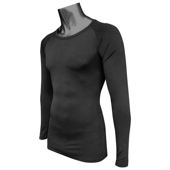 帯電防止裏起毛インナー クルーネック 3L