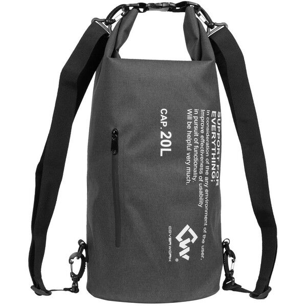アクティブドライ スタッフバッグ 20L F デニムブラック 1点