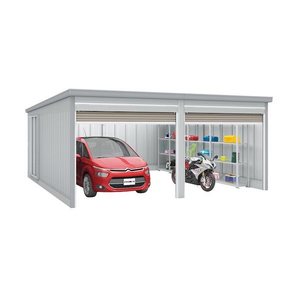 ガレージ ガレーディア GRN-3157HL-2 N 高基礎 ステンメタリック