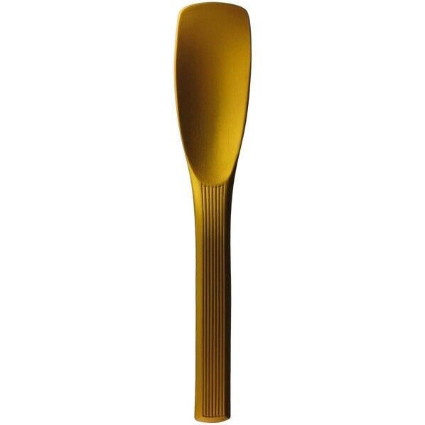 アルミ ストライプライン アイスクリームスプーン 156mm ゴールド 1点
