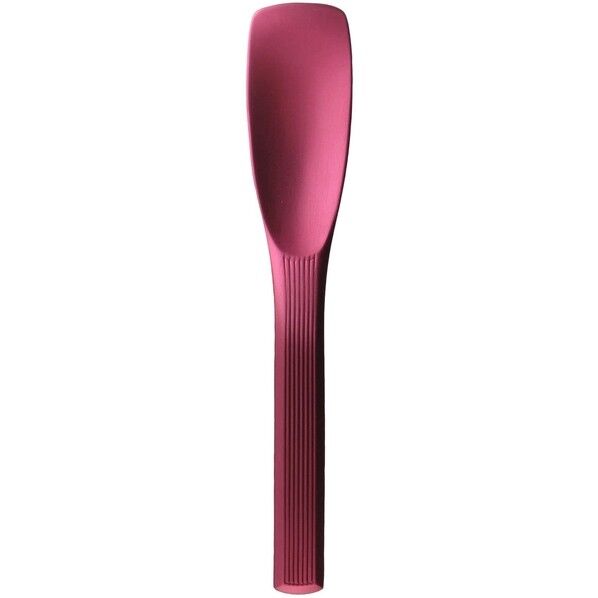 アルミ ストライプライン アイスクリームスプーン 156mm ピンク 1点