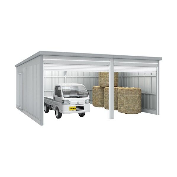 ガレージ ガレーディア GRN-3631・57H N 豪雪型 高基礎 結露付 シルキーホイワイト GRN-363157H-N-G-TK-K-SW 1点