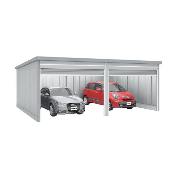 ガレージ ガレーディア GRN-3647HL-2 N 高基礎 結露付 スノーグレー