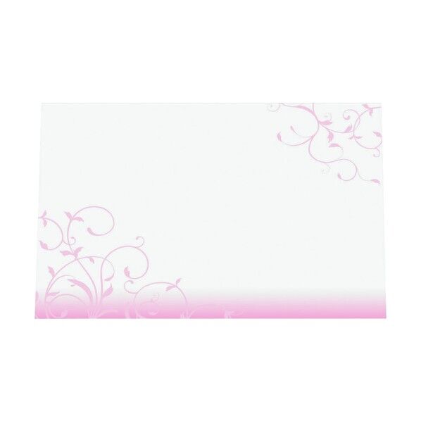 無蛍光紙テーブルマット アラベスクピンク M TE-M13 100枚
