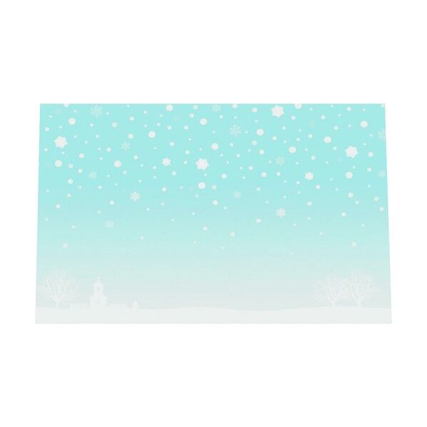 無蛍光紙テーブルマット スノーホワイト M TE-M14 100枚