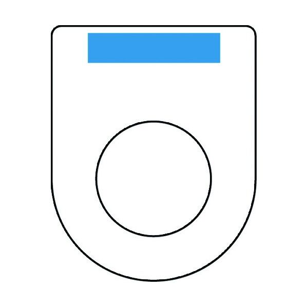 押ボタン/セレクトスイッチ(メガネ銘板)φ22.5(別作)1段彫り P223-A 1点