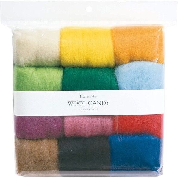 ハマナカ ウールキャンディ12色セット