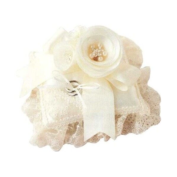 ハマナカ ウェディングキット Juno (ジュノー) リングピロー