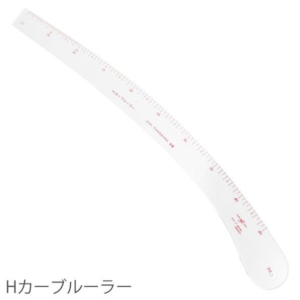 カワグチ KAWAGUCHI カワグチ Hカーブルーラー 45cm TK05553 1本