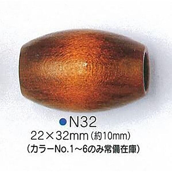 TOHO ウッドビーズ 4ヶ入り