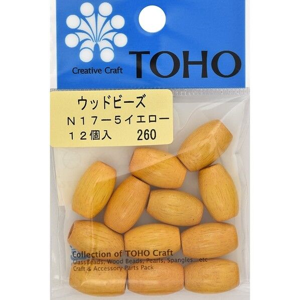 TOHO ウッドビーズ 12ヶ入り