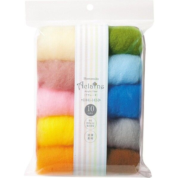 ハマナカ アクレーヌ 10色セット