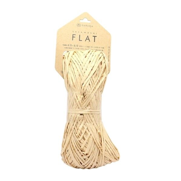 横田 SASAWASHI FLAT 編み糸 カラーNo.101 5玉 3300