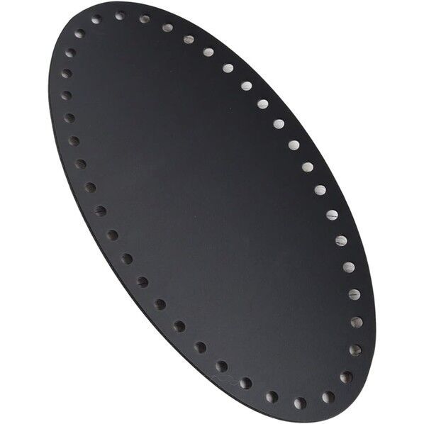 日本紐釦貿易 合皮楕円モチーフ