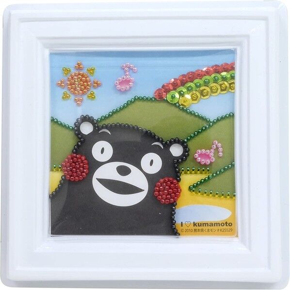 TOHO ビーズキット ミニプッシュ おさんぽ(くまもんVer.)
