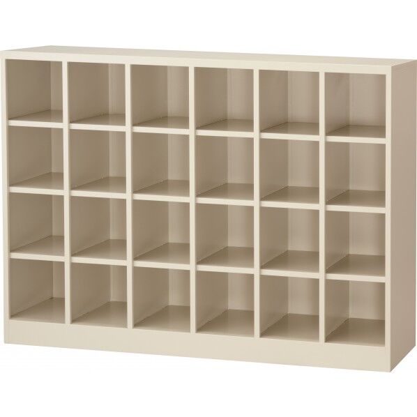 6列4段24人用シューズボックス(棚無)