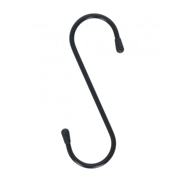 Sフック中 150mm 黒 2個入