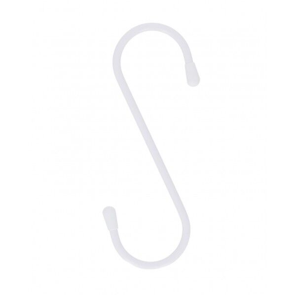 Sフック中 150mm 白 2個入