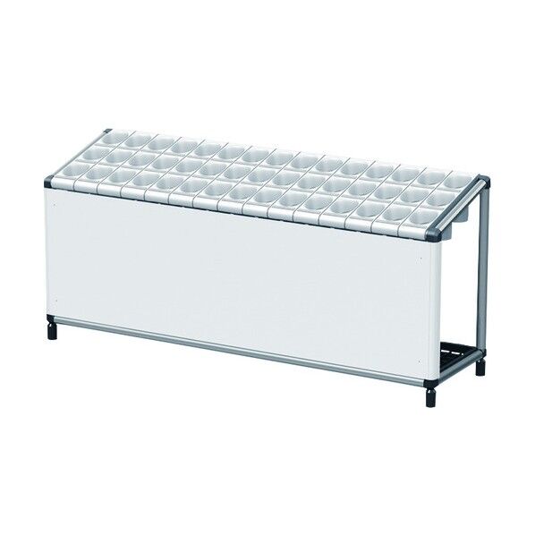 スリーブ式アンブレラスタンド45本用幕板付 クールグレー US-Z-SLV45C-CGY 1点