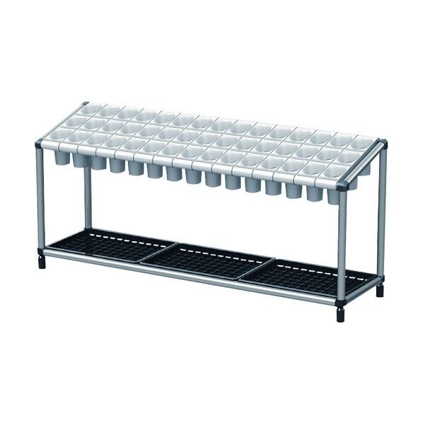 スリーブ式アンブレラスタンド45本用 クールグレー US-Z-SLV45-CGY 1点