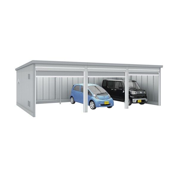 ガレージ ガレーディア GRN-3142HL-3 N 高基礎 シルキーホイワイト