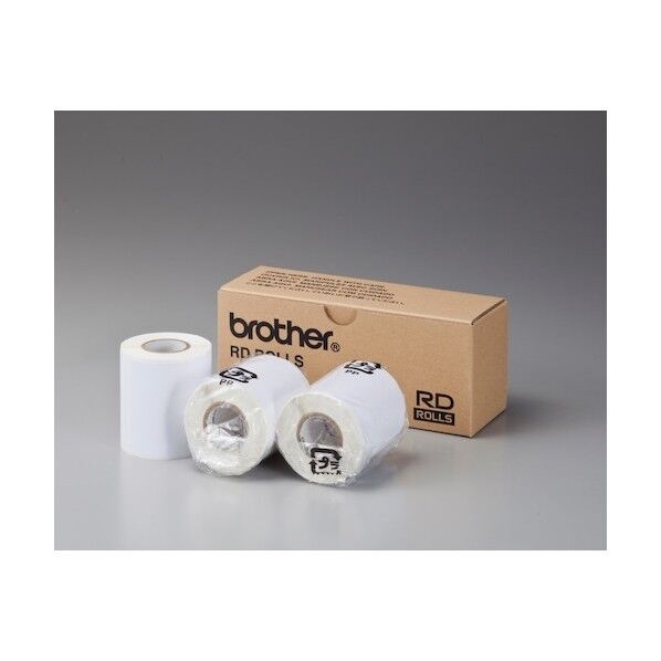 ブラザー工業 RJ-4030/4040/3050/3150用プレカット紙ラベル RD-M10J1 1個...