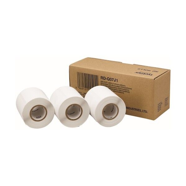 RJ-2140/2150用プレカット紙ラベル RD-Q07J1 1個