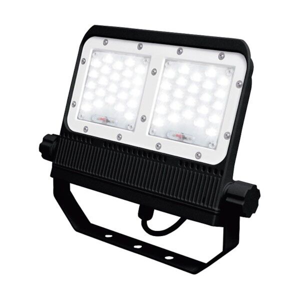 角型投光器 昼白色 80W 縦長 FLS-80W-WN-K5-R7-B 1点