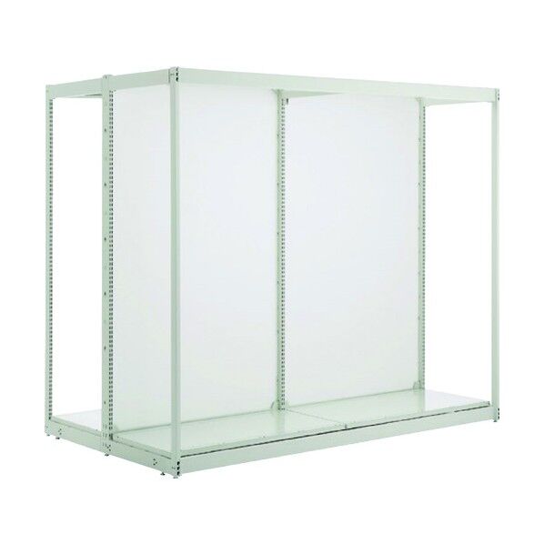 前柱28型什器 両面ボード W1200 W1200×D600/600×H2400 スタート 11-44-6-3 1点