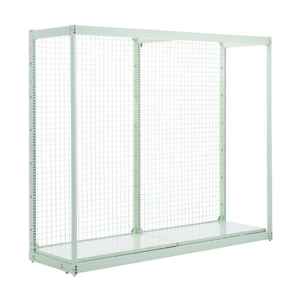 前柱28型什器 片面ネット W900 W900×D600×H2100 スタート 11-45-2-2 1点