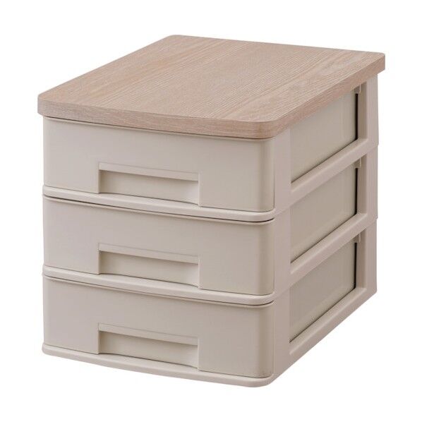 288457 ウッドトップデスクチェスト WTDC-430RF-G 1点...