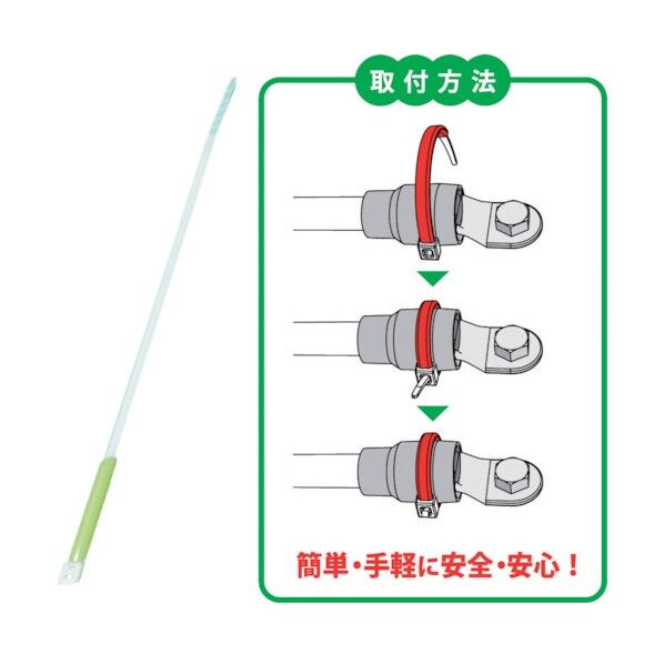 JAPPY サーモタイ 発熱監視用タイ 可逆タイプ Sサイズ 黄色 MTT-S-YEL 30本