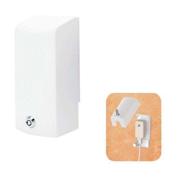 JAPPY 盗電防止コンセントカバー トイレコンセントカバー P付 RDS21000W-JP 1