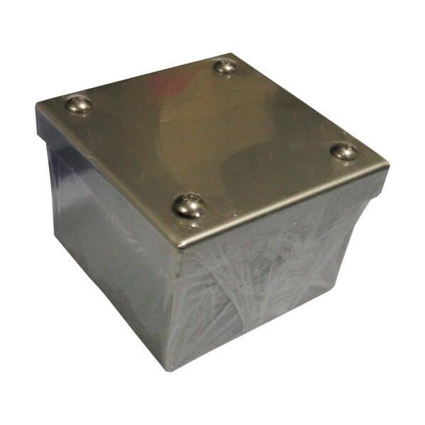 ＪＡＰＰＹ　プルボックス　ステンレス製　被せフタ　１００×１００×７５ SUSKWP-JP101075 1