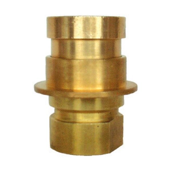 岩崎製作所 媒介金具[異径] E105 黄銅製 町野式男×ガスネジ女(PTネジ) 43E5025B 1点...