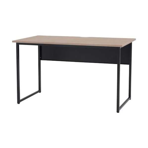 ワ-クデスク 127 脚ブラック/天板フォレスト