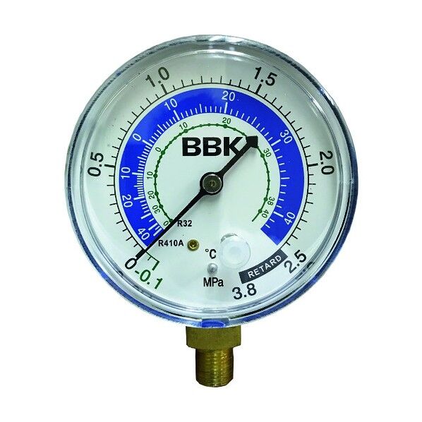 BBKテクノロジーズ 低圧連成計 (R410A) RGBL-68 1点