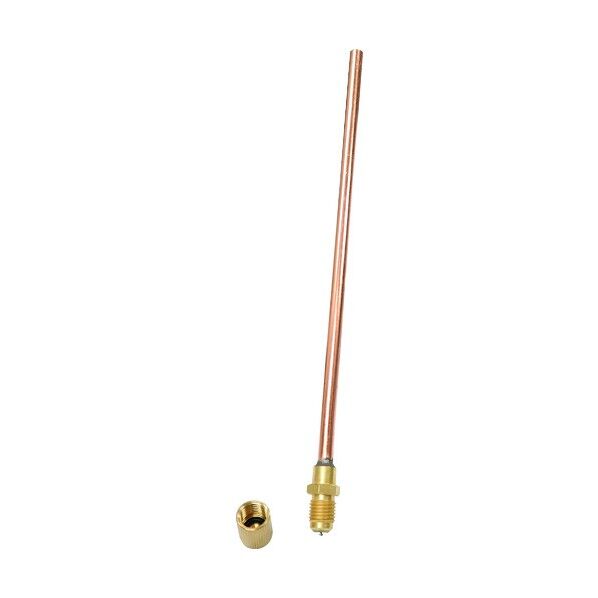 BBKテクノロジーズ アクセスバルブ (ロングタイプ溶接チューブ) 1/4 A31004-200 1点