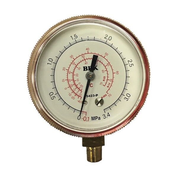 圧力計 (赤) 5423-P 1点