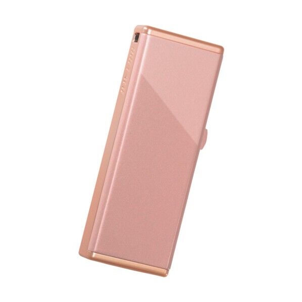 女性向け キャップレスデザイン USB3.0用 USBメモリー 16GB シャイニーコーラル RUF3-JW16G-SC 1個