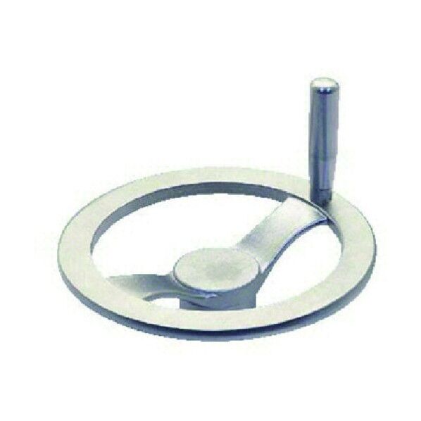 ハンドル ステンレスツースポークハンドル車(加工付) ハンドル径200mm STH200-T16 1点