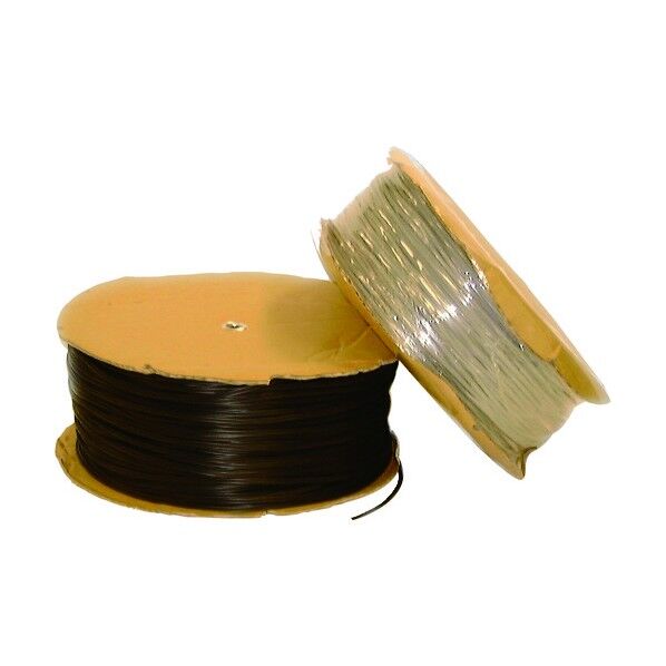 網押えゴム300m巻 太さ5.5mm ブロンズ/ブラック 212328 1点